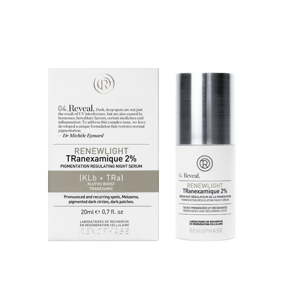 Retargeting Renewlight TRanexamique Concentrate 2%