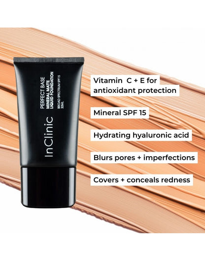 Mineral Matte Liquid Foundation SPF15 - CREAM 21