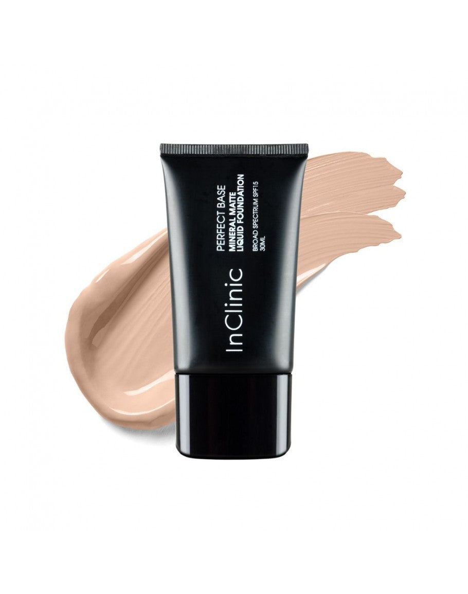 De Mineral Matte Liquid Foundation SPF15 - BARE