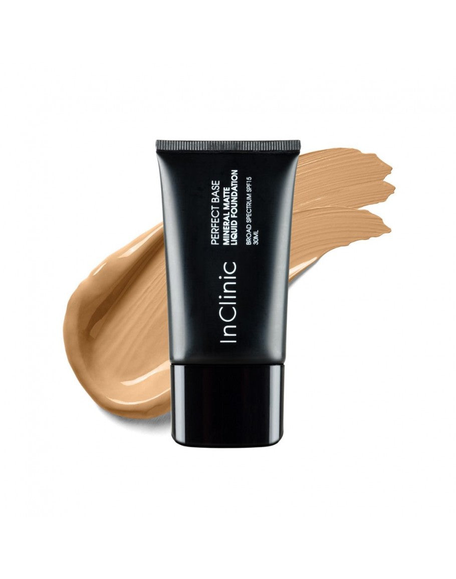 De Mineral Matte Liquid Foundation SPF15 - PEARL