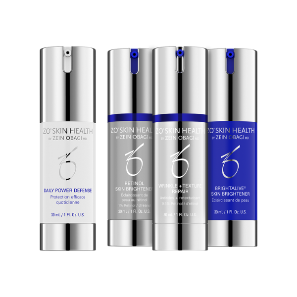 Skin Brightening Program + Texture Repair - 4 producten